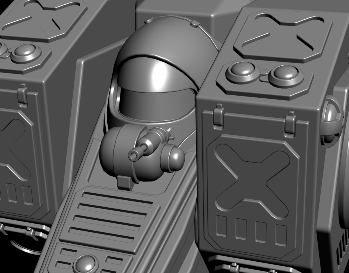 MekaRamen's tweet photo. Hellbringer/Loki Progress: chonky boi is in good shape, and the classic cockpit/head design is the real charm.
@ArtofBattletech
#battletech #battlemech #hellbringer #loki https://t.co/ITk1tCqiJF