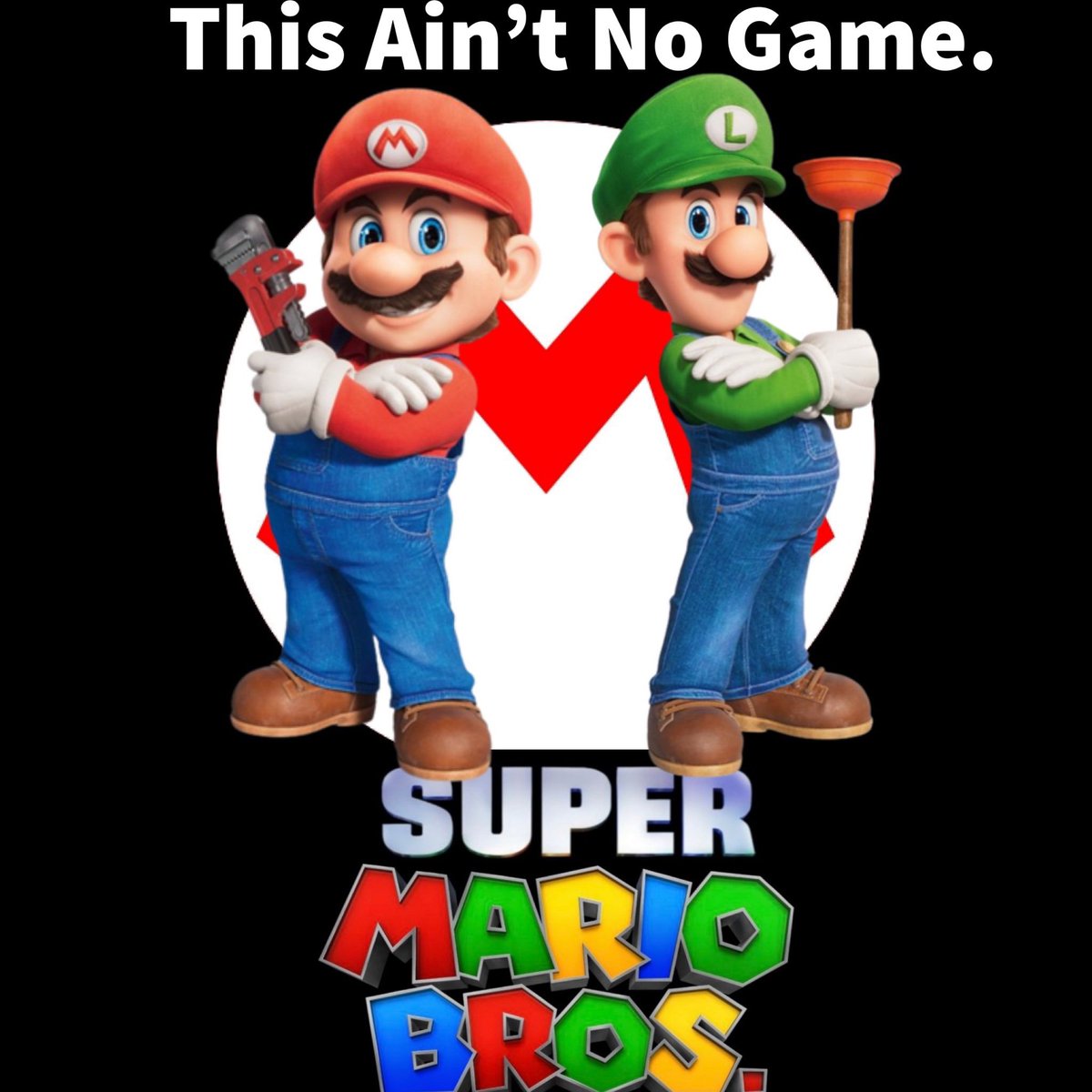 JustinHynes13's tweet photo. I turned the 1993 #SuperMarioBrosMovie poster into the new Mario movie in 2023 https://t.co/hiix6me2KT