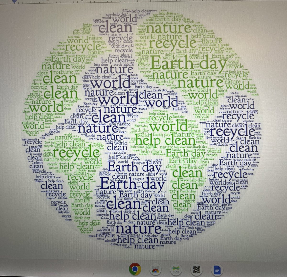 Mgolles_library's tweet photo. Poetry Month and Earth Day!! 🌍🧡💚@GESGATOR https://t.co/jz6t3B7PLr