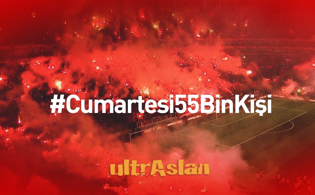 #Cumartesi55BinKişi OMUZ OMUZA OLALIM!
#ultrAslanUNI