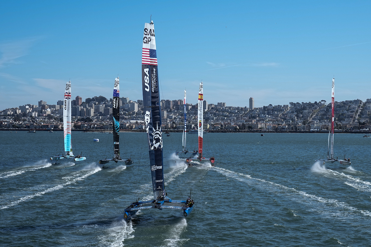 Headed to San Francisco for the Mubadala SailGP Season 3 Grand Final next week? 🌁 Get an exclusive discount at The Clift Royal Sonesta courtesy of our friends at @SonestaHotels when you book at this link with code SONSAIL 👉 sail.gp/sonesta