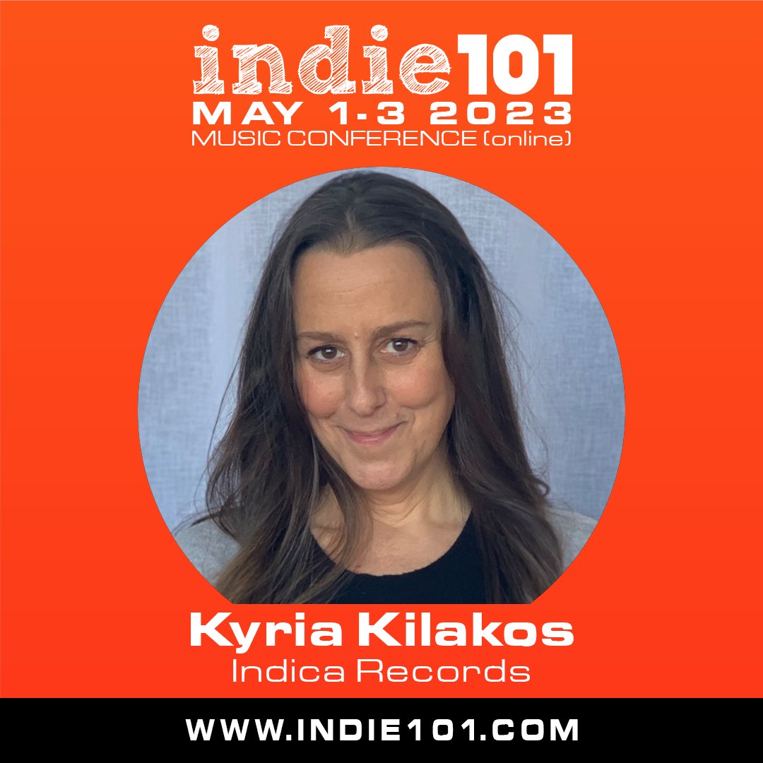 INDIE WEEK (@indieweek) on Twitter photo Indie101 speaker announced!
KIRIA KILAKOS from <a href="/Indicarecords/">Indica Records</a>
3 DAYS 50+SPEAKERS 20+ SESSIONS
covering: distribution, publishing, sync, touring & more!
+ NETWORKING
indie101.com
#indie101 #music #conference #business #education #b2b #sync #INDIEWEEK #DITcommunity Indie101 speaker announced!
KIRIA KILAKOS from <a href="/Indicarecords/">Indica Records</a>
3 DAYS 50+SPEAKERS 20+ SESSIONS
covering: distribution, publishing, sync, touring & more!
+ NETWORKING
indie101.com
#indie101 #music #conference #business #education #b2b #sync #INDIEWEEK #DITcommunity