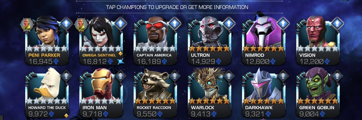 MCOC_Eric's tweet photo. Been trying to hold out for iDoom but growing impatient. Which tech would you r4? (also have Ghost) https://t.co/ExeGXBUwwW