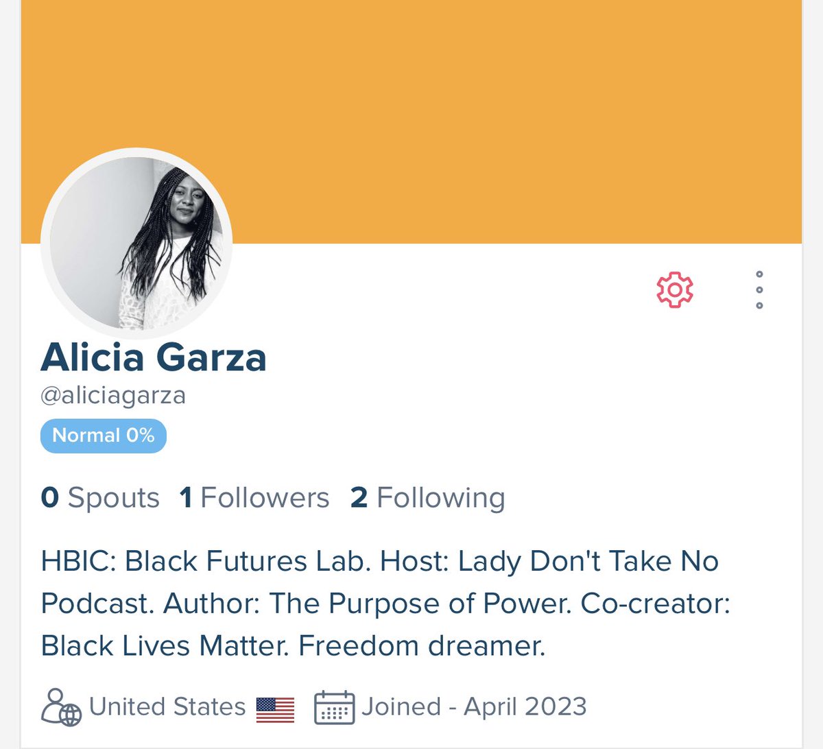 Catch me on Spoutible — @aliciagarza