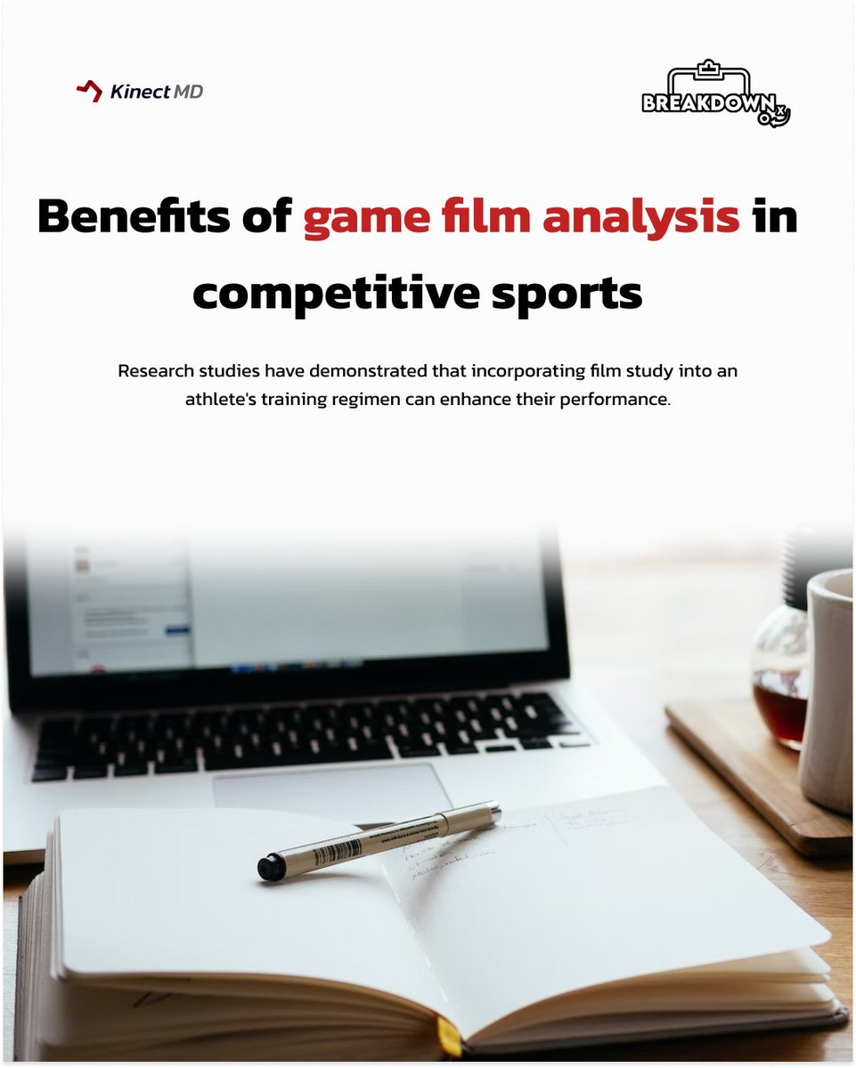 KinectMD's tweet image. The benefits of game film analysis are numerous, ranging from tactical adjustments to injury prevention.
#GameFilm analysis can improve athletic performance. By identifying strengths and weaknesses in play, athletes can work to improve their skills and become more well-rounded.