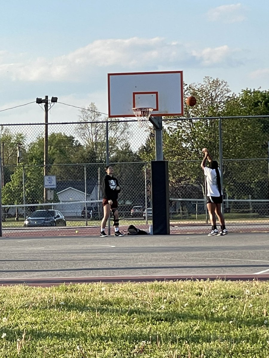 What are the odds of having 2 <a href="/wcladycrusaders/">Wildwood Catholic Girls Basketball</a> players at the same court at the time on the same day… Pretty good I guess‼️ 🔥🏀💪🏻⛹🏻‍♀️ 🚾 <a href="/Destiny04036741/">Destiny Wallace</a> <a href="/adrianabristow1/">Adriana Bristow</a>  @Durhamelevation <a href="/NJShoreshots17u/">NJ Shoreshots Girls 17u Leary</a> <a href="/ShoreshotsGirls/">Shoreshots Girls - Select 40</a>  #bristowpartyof7 #kortalians