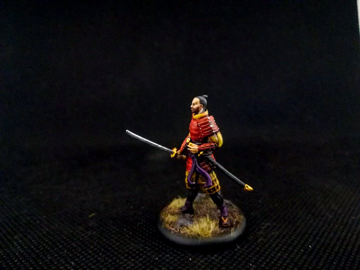 Nicola90tn's tweet photo. #Malifaux #tenthunders #theloneswordsman #versatile #SilentStrike #miniature #fantasy #horror #m3e #paintingmini @WyrdGames #wyrd #paintingmalifaux #malifauxwargame #myhobby #sharethehobbylove #ilovewargame #skirmish #totallywyrd #vallejocolors #airbrush #speedpaint #slapchop https://t.co/E5O3SuHJIY
