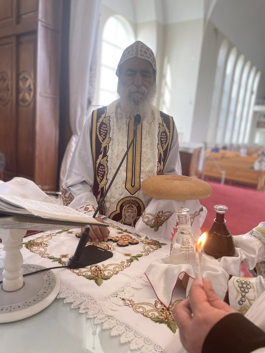 stmarkscoc's tweet photo. A great blessing to have H.E Metropolitan Bemen celebrate the Divine Liturgy with us on Sunday, April 23, 2023! https://t.co/bTIGHrNUXJ