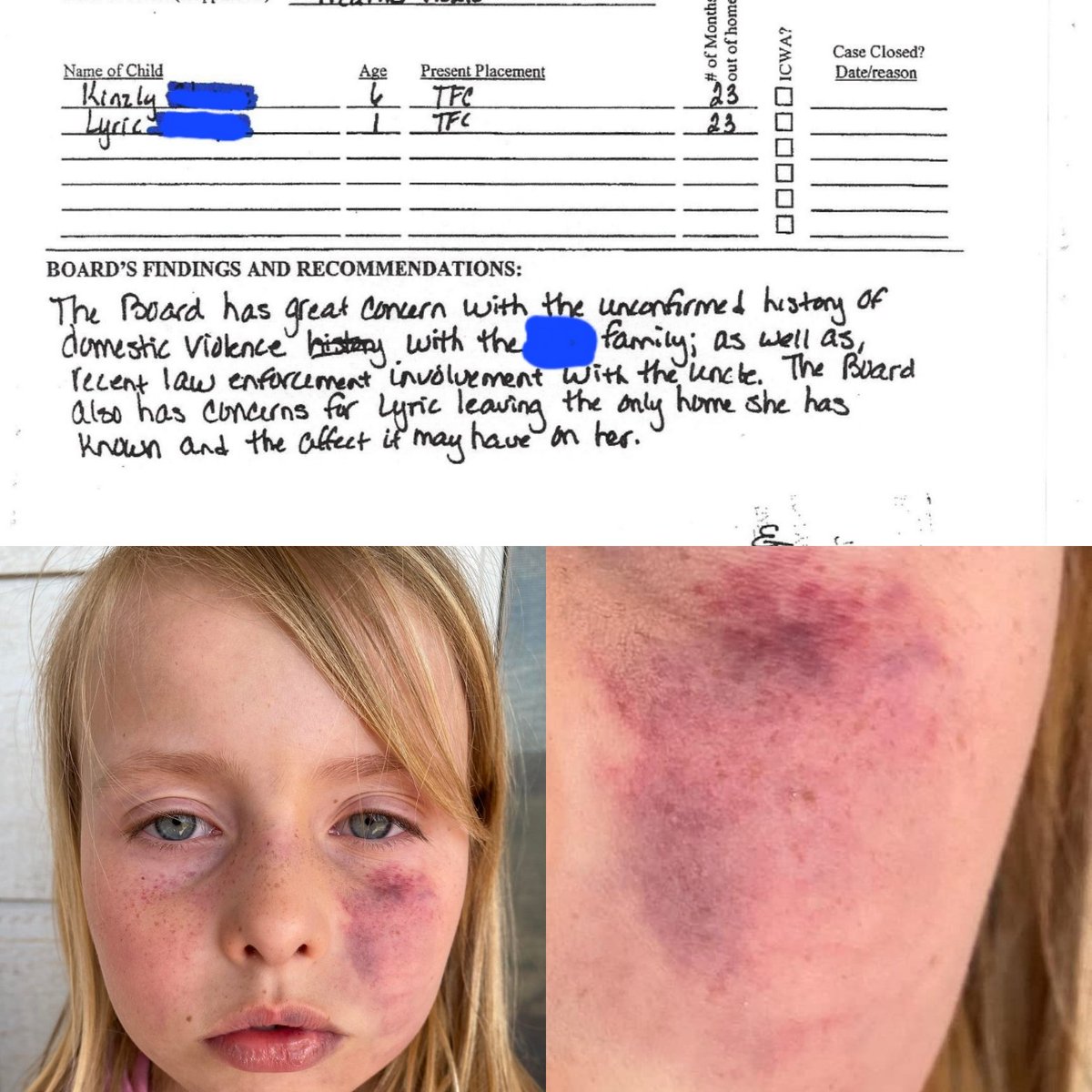 Shers_Sparks's tweet photo. This is why it is important to know and follow policy and law. This child should have been with her family! PARB shared false information with the judge! She paid the price. So many layers.This is #okdhs #ChildAbusePreventionMonth #Paynecounty @OklahomaKids https://t.co/0ZgmzjrAvi
