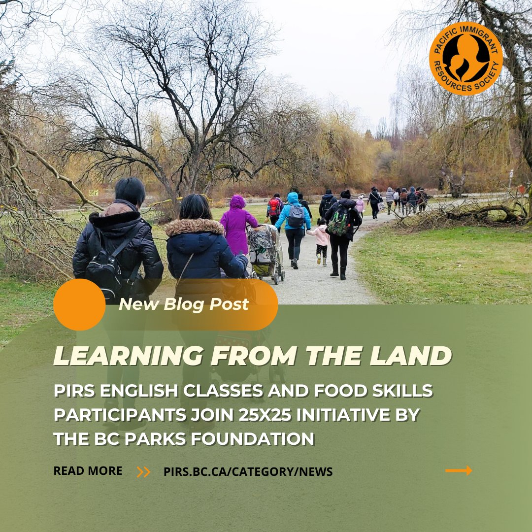 PIRSVancouver's tweet photo. We want to share some amazing memories and insights gained from the nature field trips we facilitated as part of the #25x25 Initiative by the BC Parks Foundation. Read the full post: https://t.co/04iSvdPPLN https://t.co/WRkUojZZRA