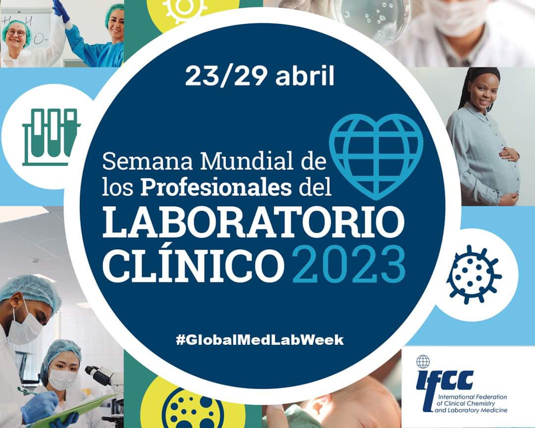 GiseTomassi's tweet image. 🔬🎉 ¡Celebremos la Semana Mundial de los Profesionales del Laboratorio Clínico! 🎉🔬

#GlobalMedLabWeek