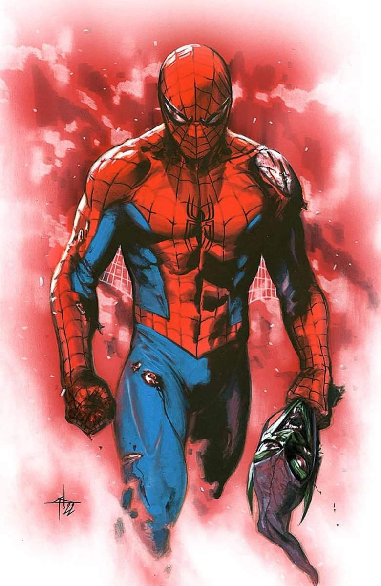 RT @spideymemoir: Spider-man by Gabriele Dell'Otto! https://t.co/aOab1gaA66