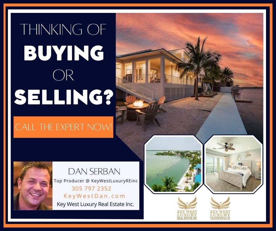 Let's talk about investment property.l

Dan Serban
Top Producer@KWLuxuryREinc
Key West Luxury Real Estate Inc.
(305) 797 2352

#DanSerbanSells #TropicalIslandLiving #KeyWest #FloridaRealEstate #Trulia #Zillow #KeyWestFinest #FloridaHome #KeyWestRealEstateInc