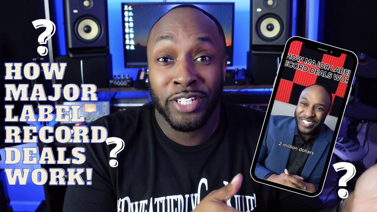 How Major Label Record Deals Work! youtu.be/KqYmSamSxME #Music #Business #Artist #Unsigned