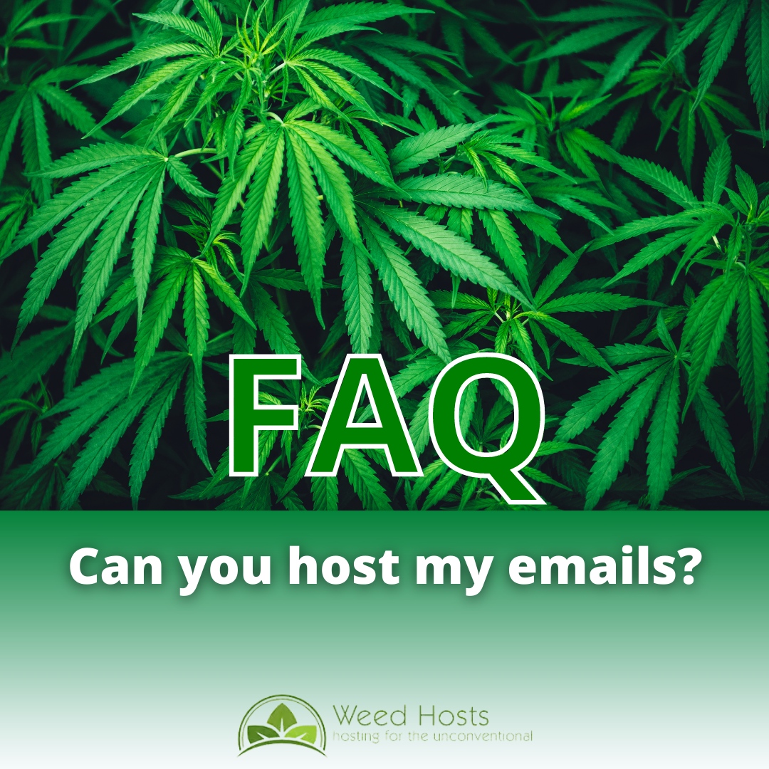 weedhosts's tweet image. Answer:

Yes, we can. POP3, IMAP, Webmail, SpamAssassin, Mailing Lists, Auto-Responders and more are available in your hosting control panel. 🔒💻

Visit us at weedhosts.com for more information!

#EmailHosting #Webmail #SpamAssassin #MailingLists #AutoResponders #FA...
