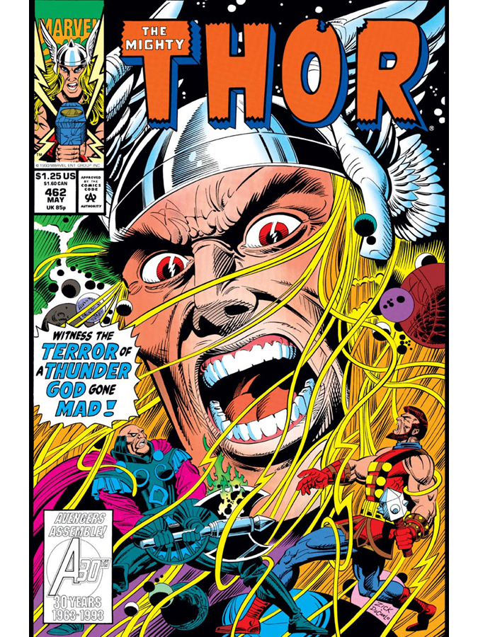 RT @ClassicMarvel_: Thor #462 cover dated May 1993. https://t.co/TAyZ2ov8Uv