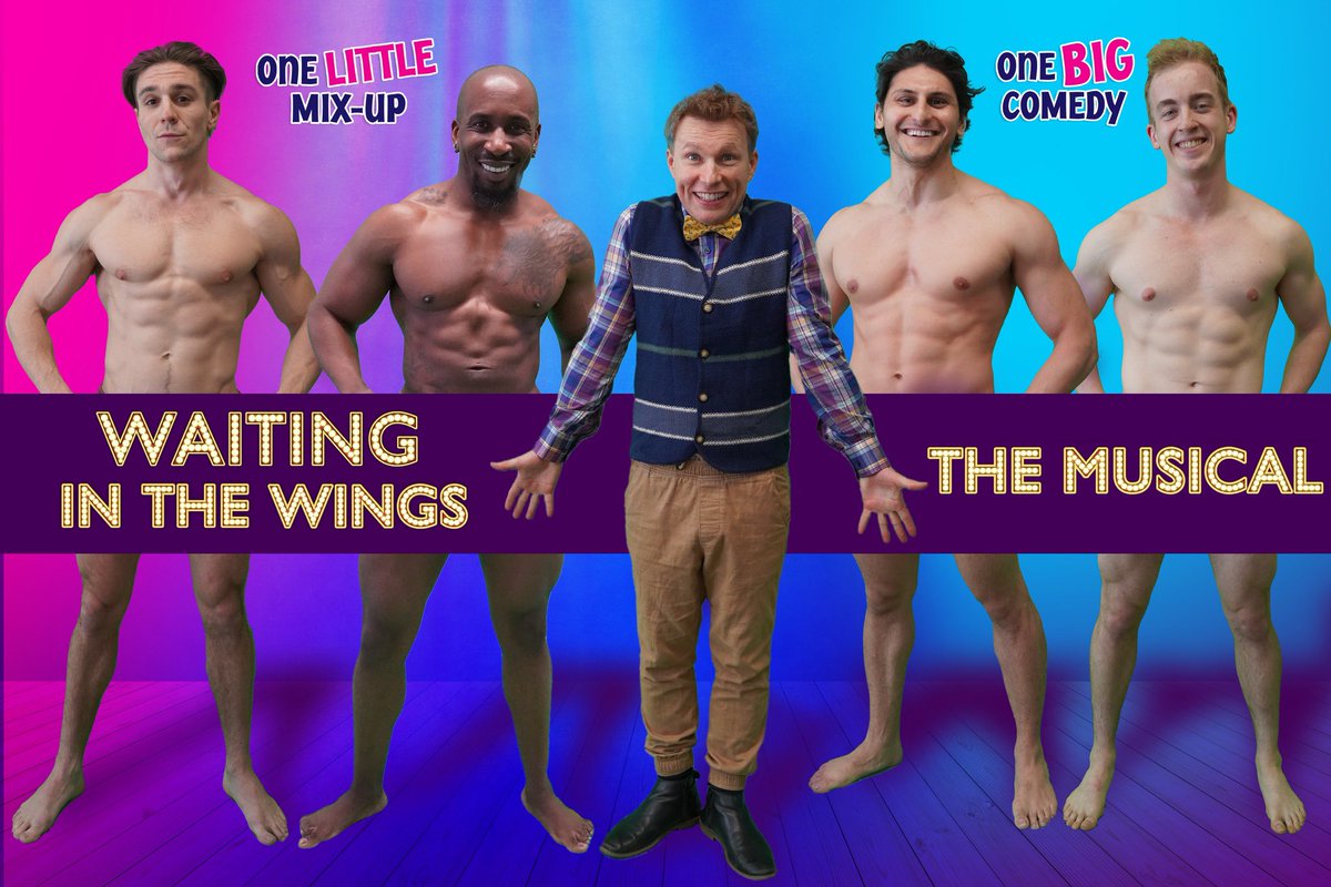 You don't want to miss this one! 🔥
Get your tickets to get a closer look at these boys Off-Broadway!! WaitingInTheWingsMusical.com
Previews begin April 30 in NYC ❤️

<a href="/maxkonnorxxx/">Ｍａｘ Ｋｏｎｎｏｒ</a> <a href="/NathanHoty/">Nathan Hoty</a> <a href="/dantegiannetta/">Dante</a> 
#offbroadway #musicaltheatre #nyctheatre #lgbtqtheatre #nakedmen #strippers