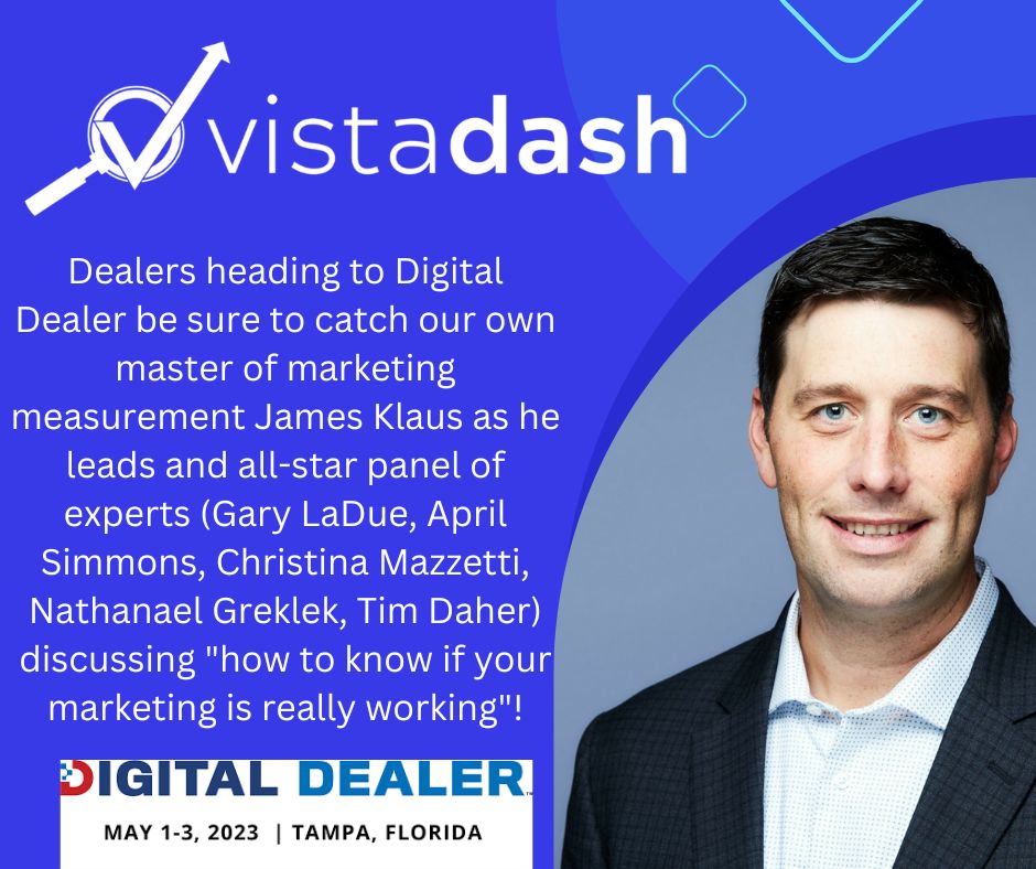Attention car dealers! Are you certain that your marketing strategies are truly impacting your business? Join us at <a href="/DigitalDealer/">DigitalDealer</a> next week, as marketing measurement expert <a href="/JimmyKnMT/">James K</a> leads a panel of distinguished guests for a dynamic discussion on this critical topic! #DD2023