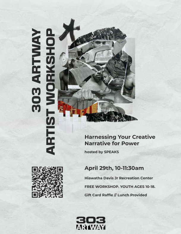 Our friends over at <a href="/Radian_Denver/">Radian Denver</a> and <a href="/303ArtWay/">303 ArtWay</a>  are hosting a FREE Art as Activism workshop for youth aged 10-18 THIS Saturday, 4/29! Register here: eventbrite.com/e/303-artway-a…