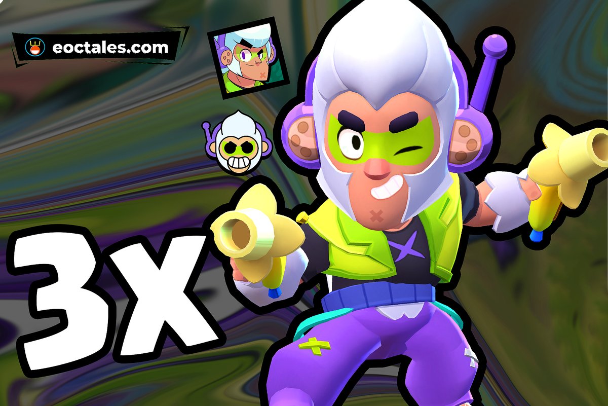 🍌Bananas Colt Giveaway 🍌
 Giving away x3 Bananas Colt skins and pins!  
To enter: Check out my this article on my blog 👇
🔗eoctales.com/brawl-stars-ap…
🔁 Retweet
 ♥   Like 
Winners picked in about 10 days!
#brawltalk #RumbleJungle #BrawlStars #BananasColtGiveaway