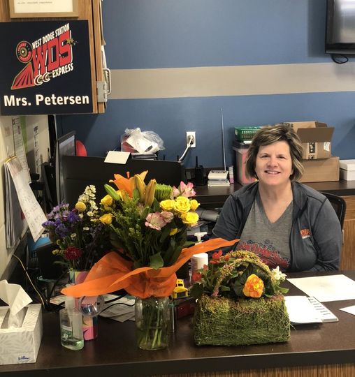 At West Dodge Station, we like to call it Mrs. Petersen Day!  On Friday we celebrated Administrative Assistant’s Day with the best there is!  Thank you for all you do for the staff and students at WDS!  We appreciate you!  #EPSAchieves #onestepforwardeveryday