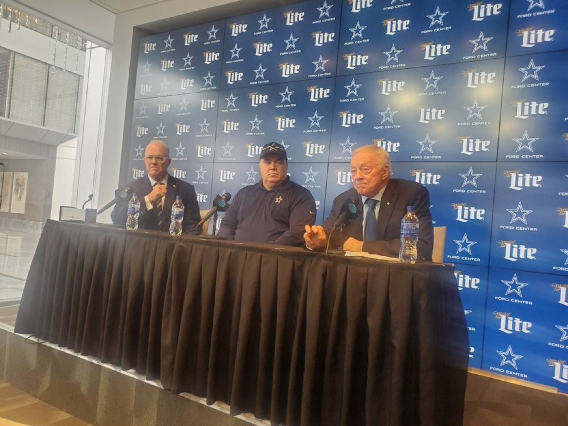 Cowboys owner Jerry Jones said today at the pre-draft news conference that "Drafting is not our problem, coaching is." (Via <a href="/clarencehilljr/">Clarence Hill Jr</a>)