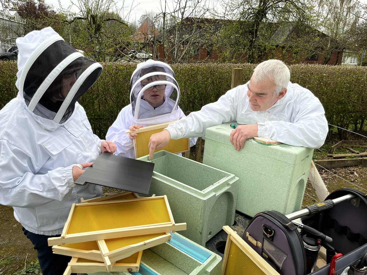 @bee_one_bees <a href="/SwanseaUni/">Swansea University</a> <a href="/CampusLifeSU/">@CampusLifeSU</a> We are planning to do something similar for the staff <a href="/DerwenCollege/">Derwen College - Post-16 specialist college</a>   The students are already involved with the #bees they love it!…as do I 😏 <a href="/CamphillW/">Camphill Wakefield</a> <a href="/WoodMorFoundati/">WoodMor Foundation</a>