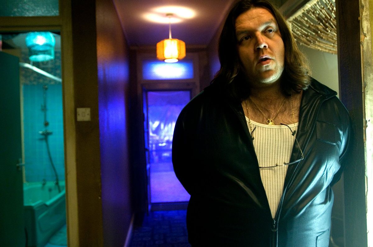 FletcherTheFlea's tweet photo. Quote with celebs you've been told you look like.... 

It could be worse. But my hair length dictates what version of Nick frost I am https://t.co/qboIp8D4Yv
