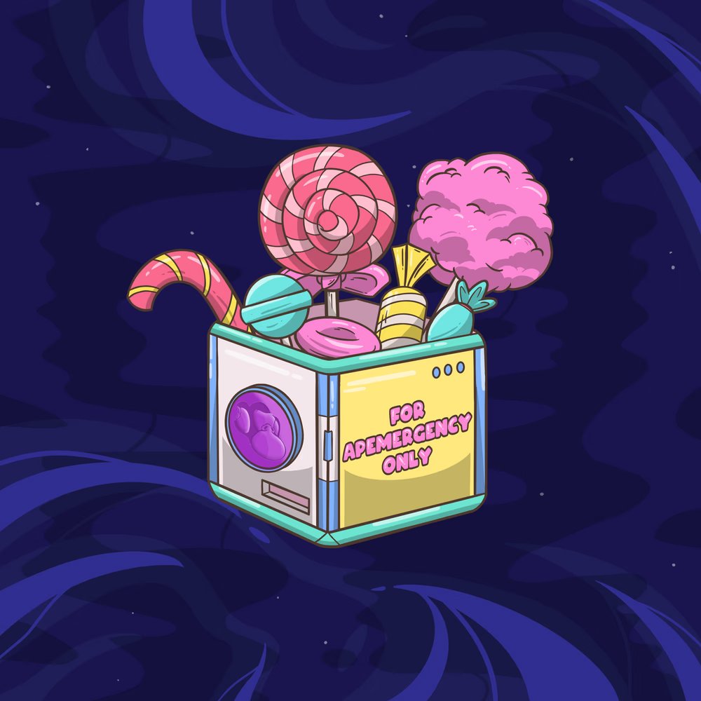 ArtsMarje's tweet photo. Nice reveal for my #FunPacks
8 Communication Device
4 Candy Blaster
6 Funana Flavored Oxygen Supply
1 Primate Explorer
1 Apemergency Crate
43 multiplier in total
#FunApesNFT @FunApes_NFT https://t.co/ROZRWHhzfz
