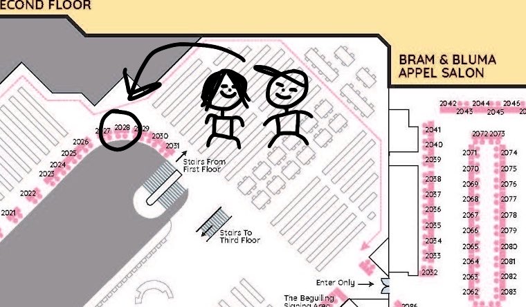 whatatroy's tweet photo. Quick reminder that @jckielantern and I will be at TCAF in Toronto THIS WEEKEND at table 2028. Hope to see you there! https://t.co/vhWRx21hsE