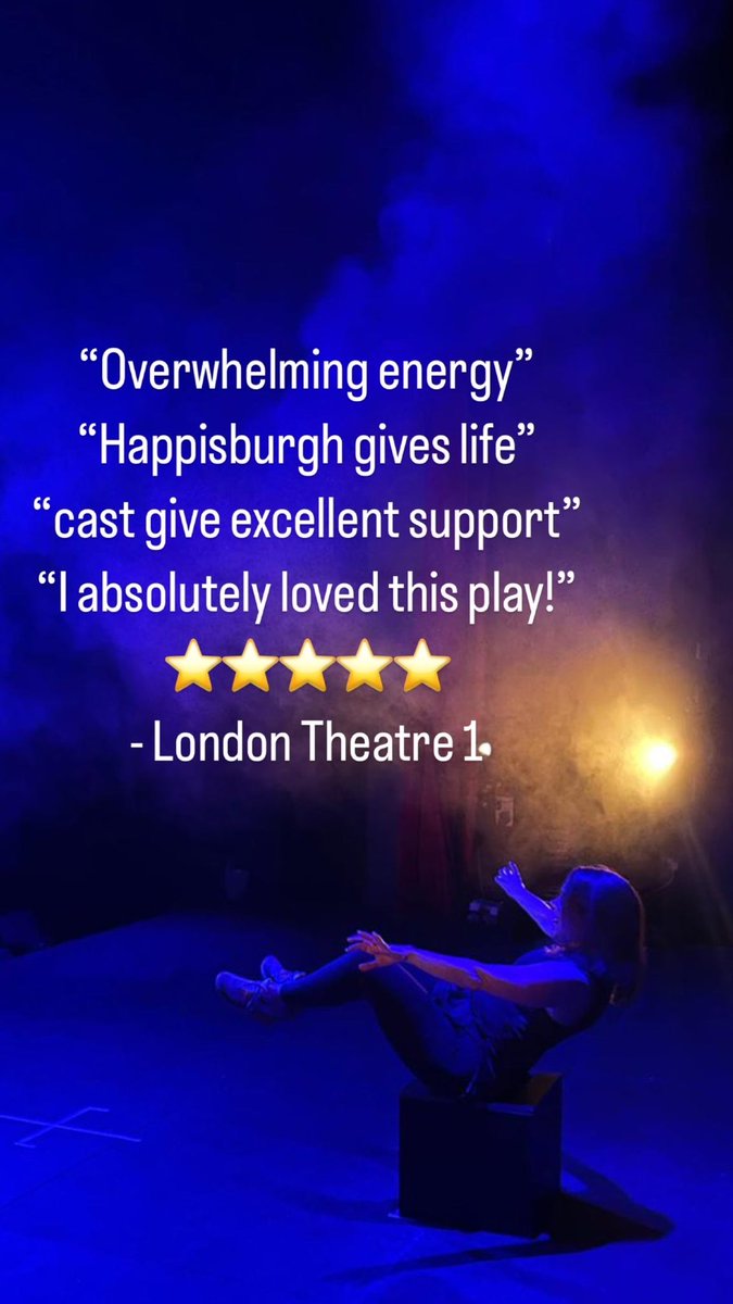 Thank you <a href="/LondonTheatre1/">@LondonTheatre1 🦄</a> - we are floating on air 🥹