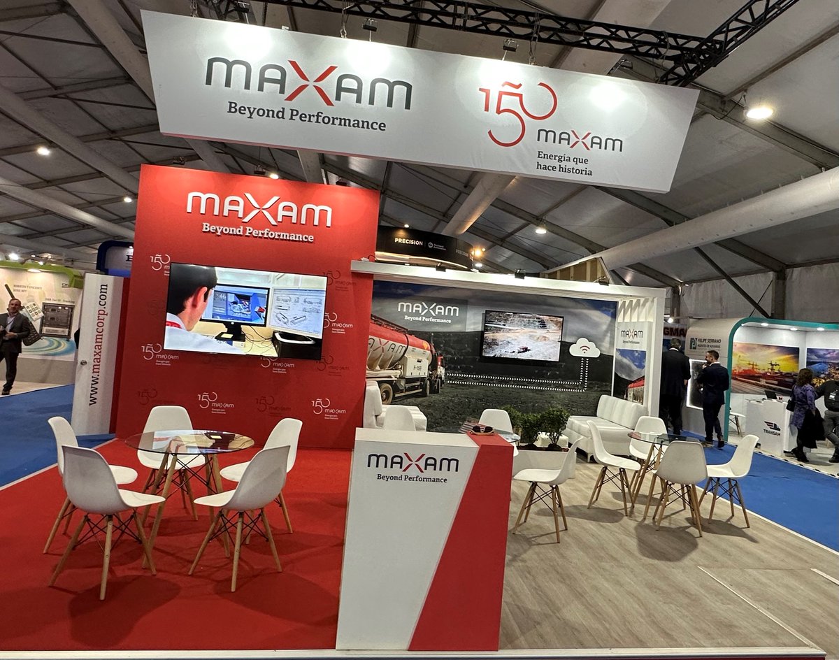 Bienvenidos a EXPOMIN2023!
 
MAXAM os da la más cordial bienvenida e invita a todos los clientes, proveedores, amigos y visitantes a nuestro stand Nº 4-A31 ubicado
en el pabellón 4; en FISA | Santiago de #chile
  
 #Innovation #Blastingsolutions #DigitalMining #Maxam #XEnergy