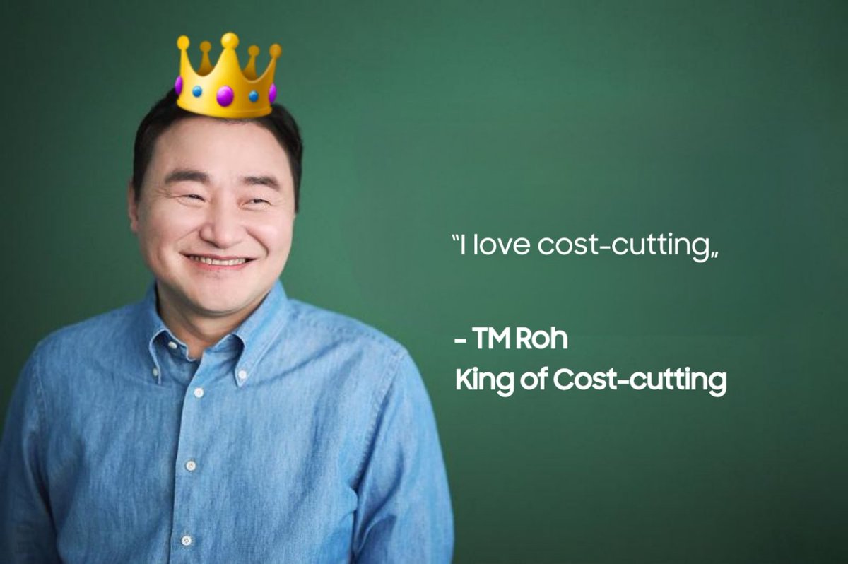 Our favorite Cost Cutting King 😁
#Samsung #Costcutting #RohTaemoon #TMRoh #Costcuttingking #SamsungMobile #S23Ultra #S22Ultra #S21Ultra