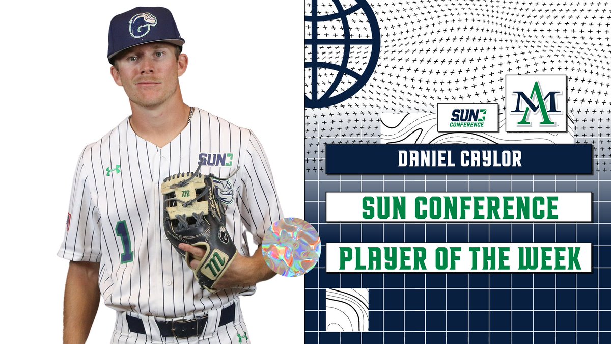 Ave Maria Athletics (@gyrenes) on Twitter photo BASE - For the second time this season, <a href="/GyreneBaseball/">Ave Maria Baseball</a>'s Daniel Caylor is the <a href="/SunConference/">The Sun Conference</a> Player of the Week!
Caylor hit two home runs, drove in seven, and scored five times in Ave Maria's two-seed clinching series win over Keiser! BASE - For the second time this season, <a href="/GyreneBaseball/">Ave Maria Baseball</a>'s Daniel Caylor is the <a href="/SunConference/">The Sun Conference</a> Player of the Week!
Caylor hit two home runs, drove in seven, and scored five times in Ave Maria's two-seed clinching series win over Keiser!