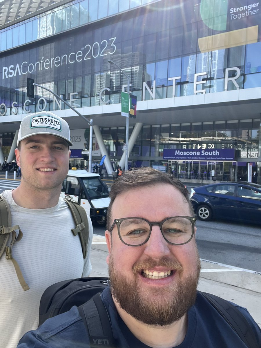 TalentPhisher's tweet photo. Got to get that @RSAConference shot!
If you around today/tomorrow letβs catch up.
#coderedpartners https://t.co/jQSkCCPnmI