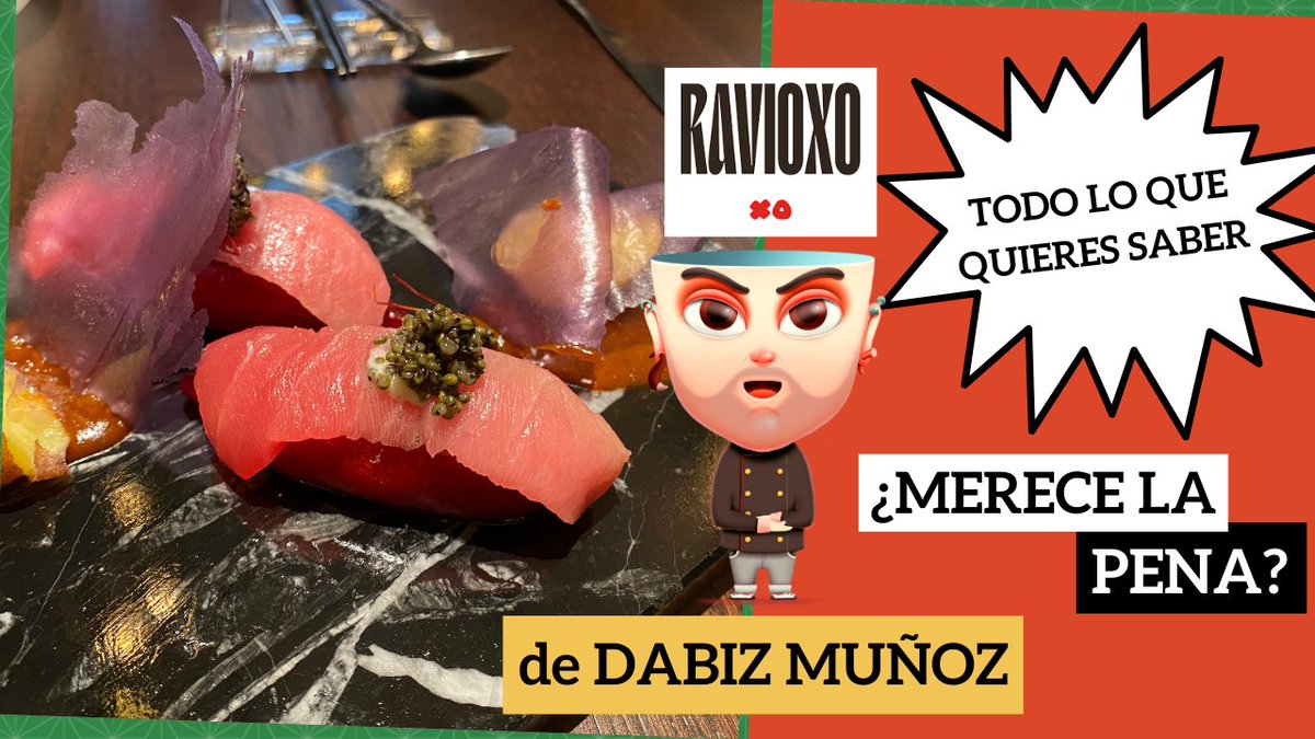 Ya está disponible la experiencia RAVIOXO

youtu.be/WmzZ_AjbDnY #dabizmuñoz #ravioxo