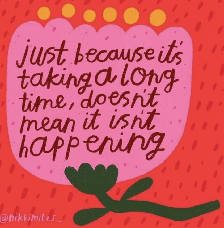 Dunno bout YOU but this lil nugget felt right 4 #celebratemonday #patience makes us pay attention. #trustthejourney @Bob_Lazzari @scOttsummitt @MichaelSDoyle @stephenkelley85 @SteveHammActor @bekindtoall01 @Hedreich @AhemItsHolly @maile_everett @ChristineBemis2 @StressFreeKids 🥰