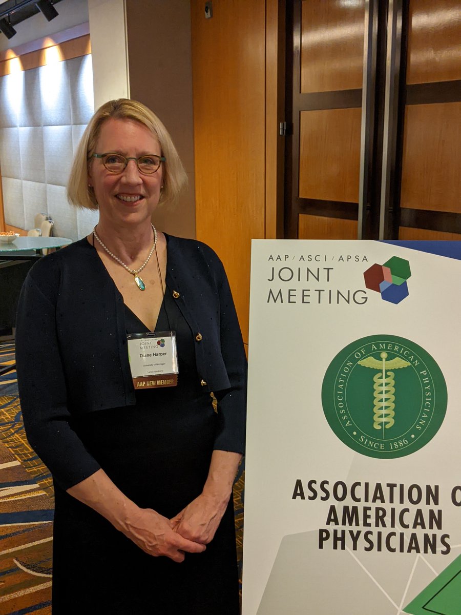 Congrats to Dr. <a href="/DianeMHarperRG/">Diane M Harper Research Group</a> who was inducted into the 2023 cohort of the Association of American Physicians! 

Learn more about the award here:  bit.ly/40vlc2Z