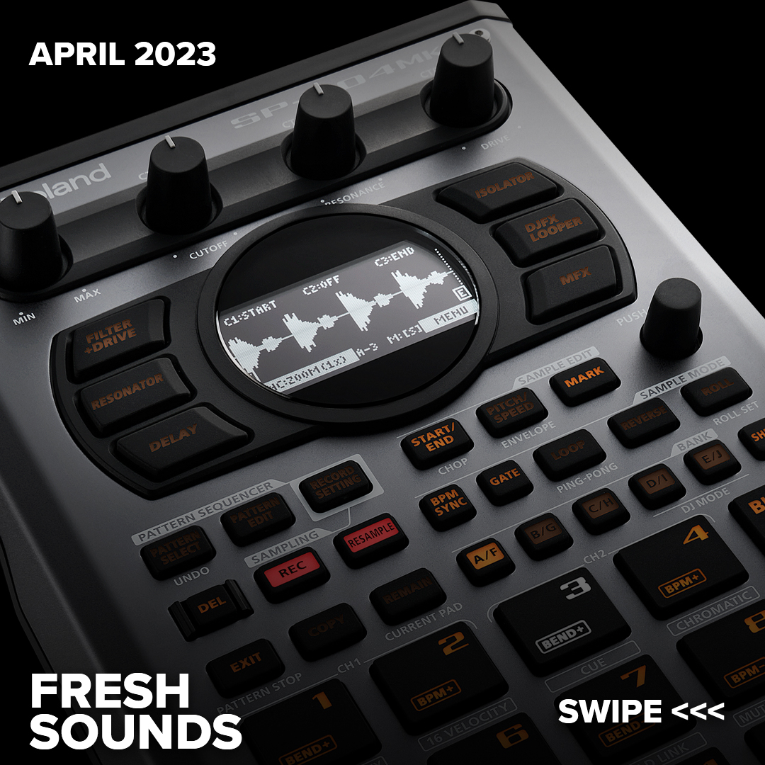 TheRolandCloud's tweet photo. Are you looking for additional Roland software and hardware sounds? Discover world-class lo-fi beat maker samples for SP-404MKII, beautiful SYSTEM-8 tones, and more. Take these fresh sounds into your tracks!

Here are 4 new Roland Cloud releases. https://t.co/h67Hkpeeyn