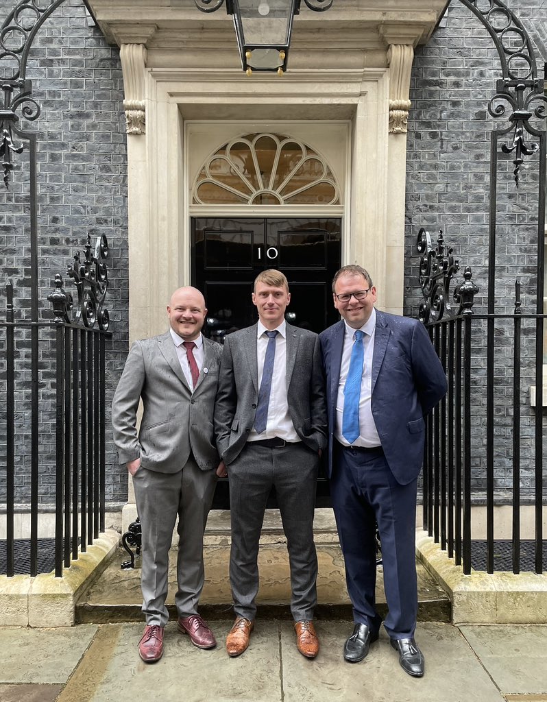 What a surreal day. Met and spoke to some amazing and inspiring people. Not bad for a pair of lads from South Normanton @BennyLuch 💙