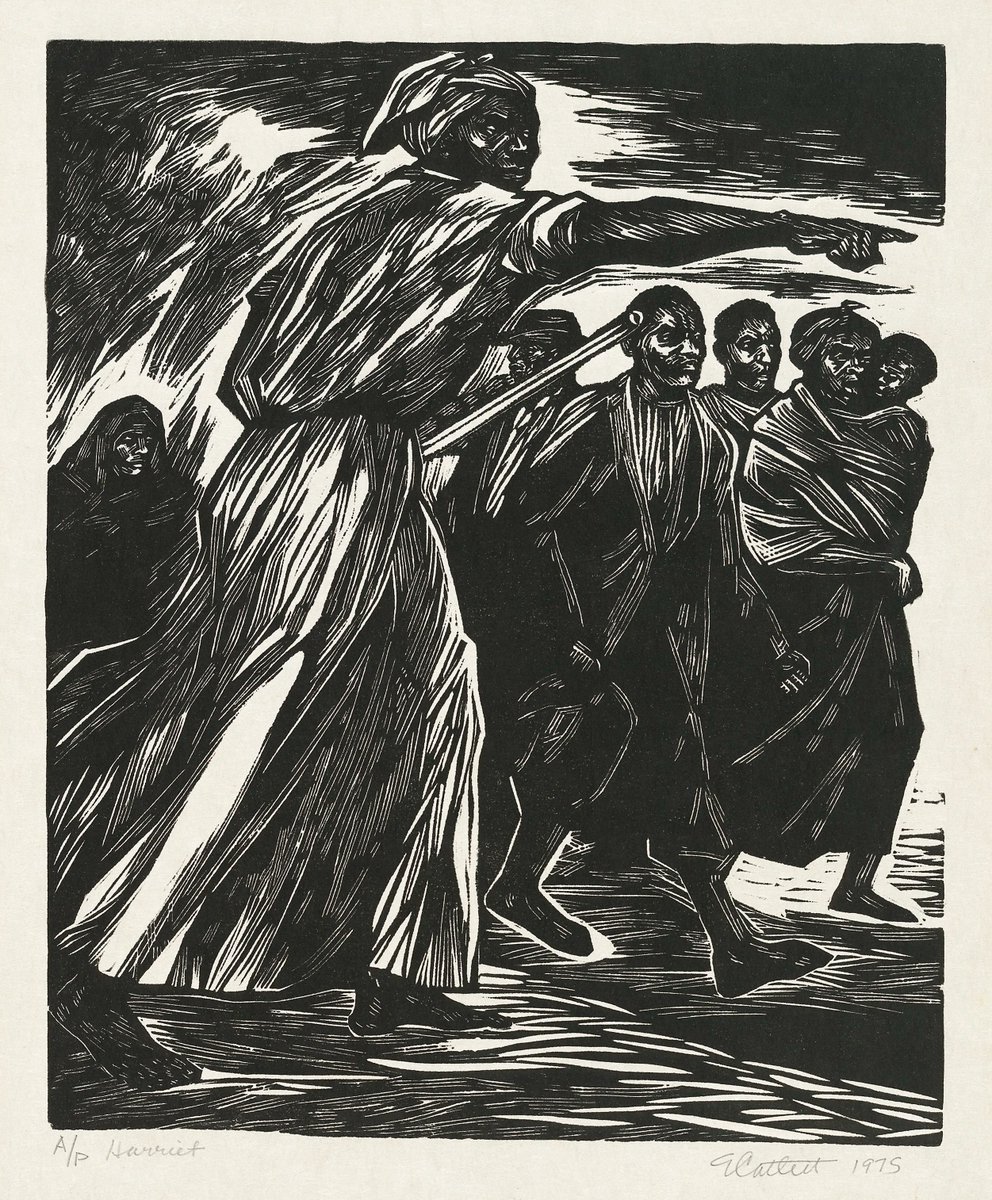 artistsofcolour's tweet photo. HARRIET, Elizabeth Catlett, 1975 https://t.co/ZAhxQkaXWx