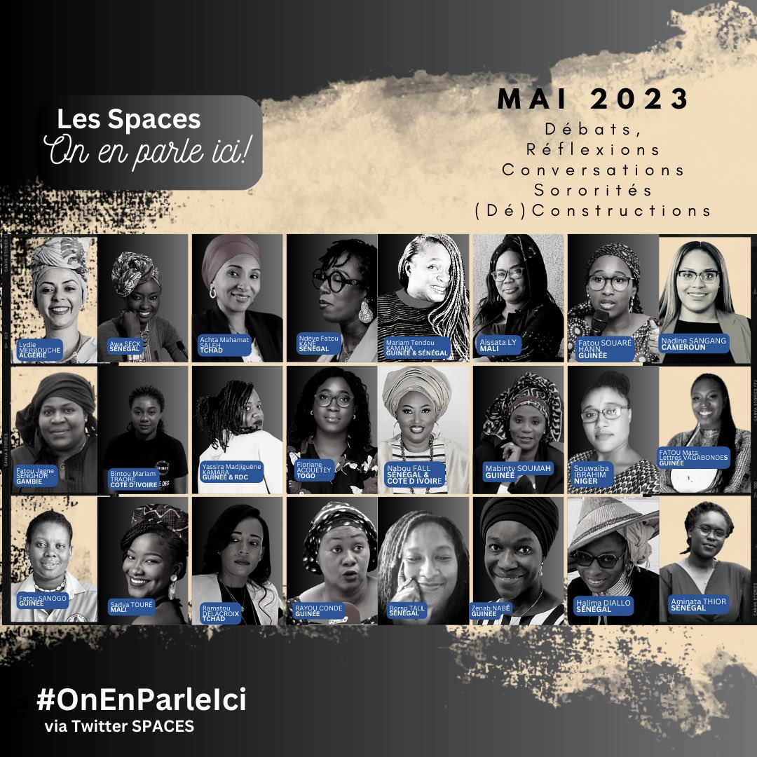 Je suis Rayou Condé de #Guinée! Face à l’injustice, zéro contrôle, zéro tolérance! « Le pourquoi de #OnEnParleIci? Pour défendre les droits et libertés de la femme sur le continent. Je suis convaincue que l’#Afrique se développera par l’engagement de ses filles ... »

<a href="/CondeRayou/">Rayou Conde</a>