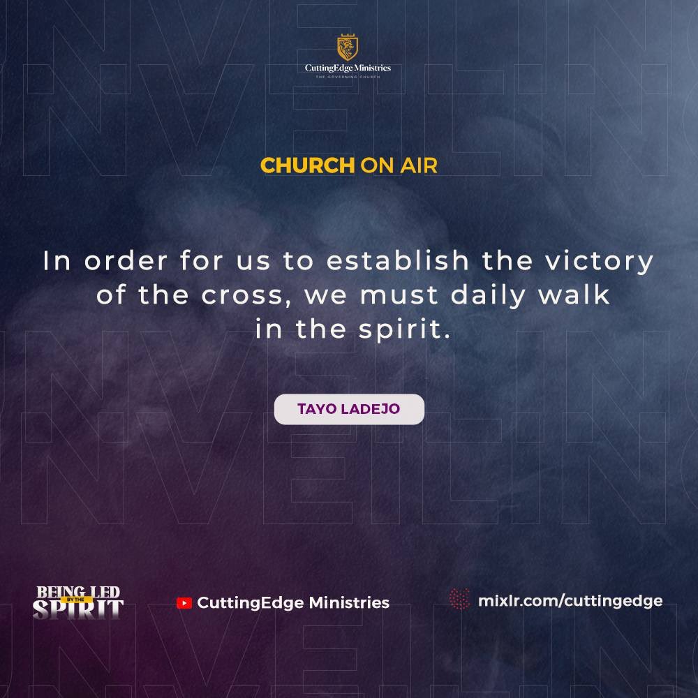 CuttingEdge_NG's tweet photo. Here’s a refresher on last week’s sermon. We receive grace to live by the leading of the Holy Spirit (Amen).
🎥 https://t.co/LquRFxsxqC
#UnveilingExcerpts
#ChurchOnAir
#TheGoverningChurch https://t.co/9hXxbvNXZQ