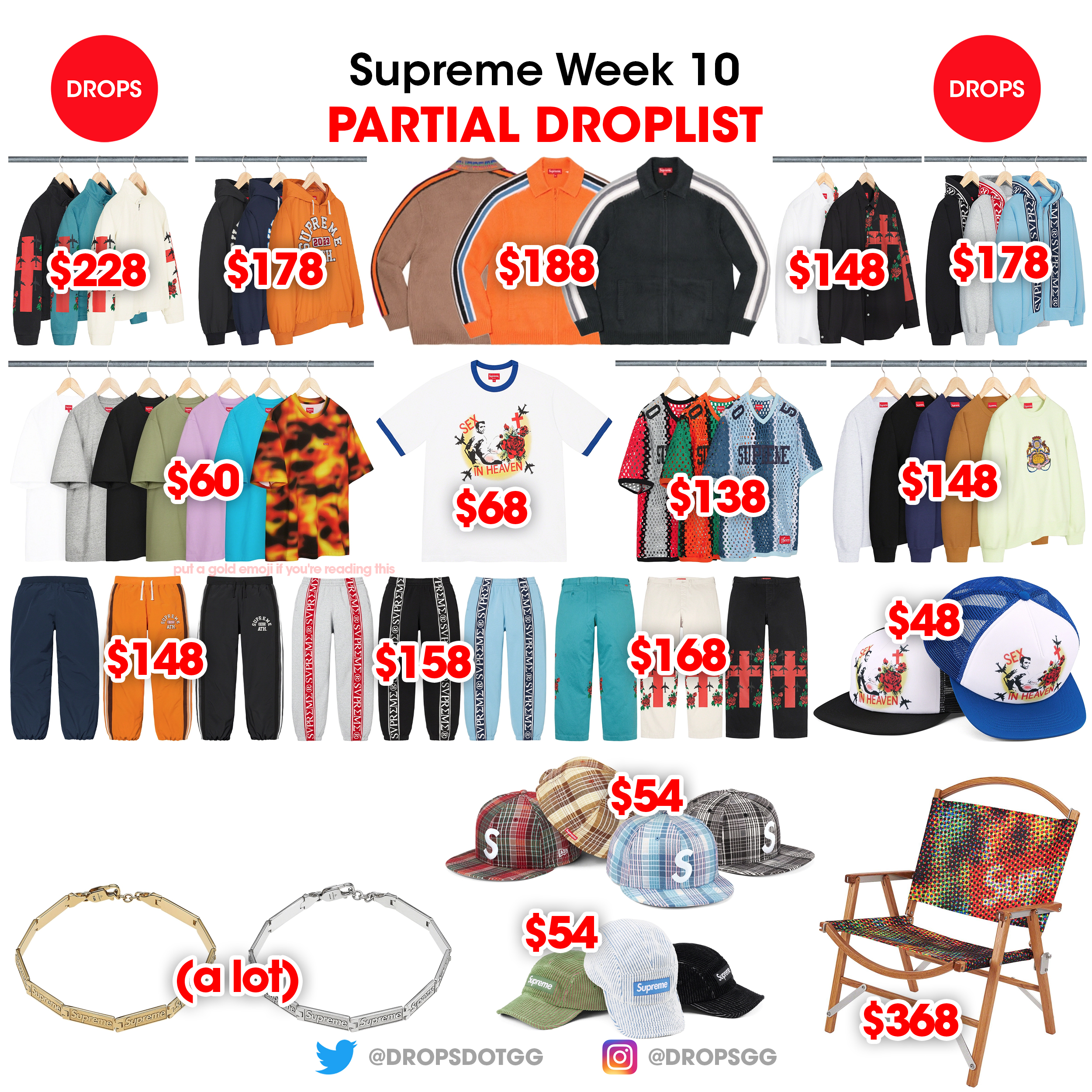 Supreme Drops on X:  / X