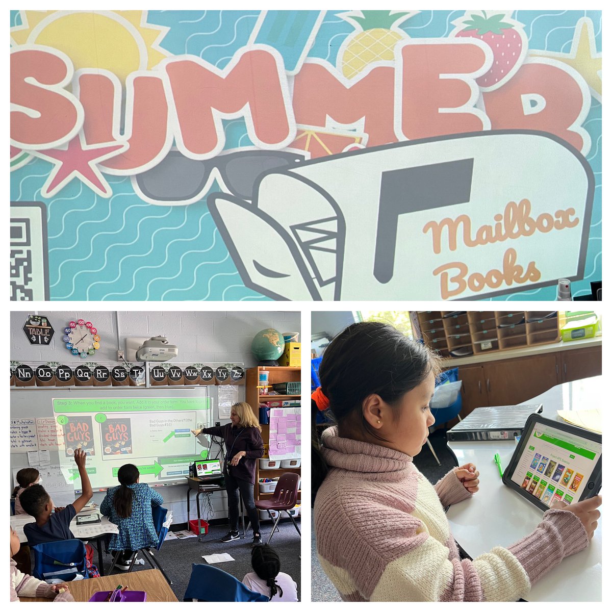 Caroline (McAleer) Ross (@mrs_rossclass) on Twitter photo My friends were so excited to pick out their 10 mailbox books! Be sure to check the mail this summer for your new books! <a href="/CampbellAPS/">Maureen Nesselrode</a> My friends were so excited to pick out their 10 mailbox books! Be sure to check the mail this summer for your new books! <a href="/CampbellAPS/">Maureen Nesselrode</a>