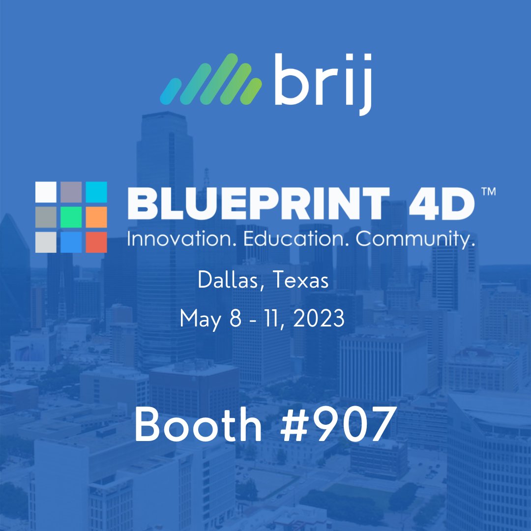 brijtosuccess's tweet image. We are only 2 weeks away from Blueprint 4D! See you there! 

#Blueprint4D #brij