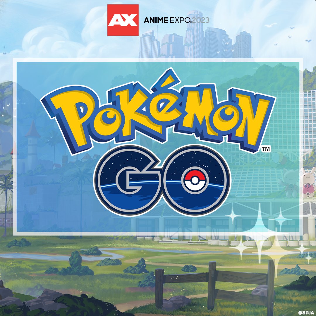 Anime Expo on X: Get up and GO with @pokemongoapp at Anime Expo