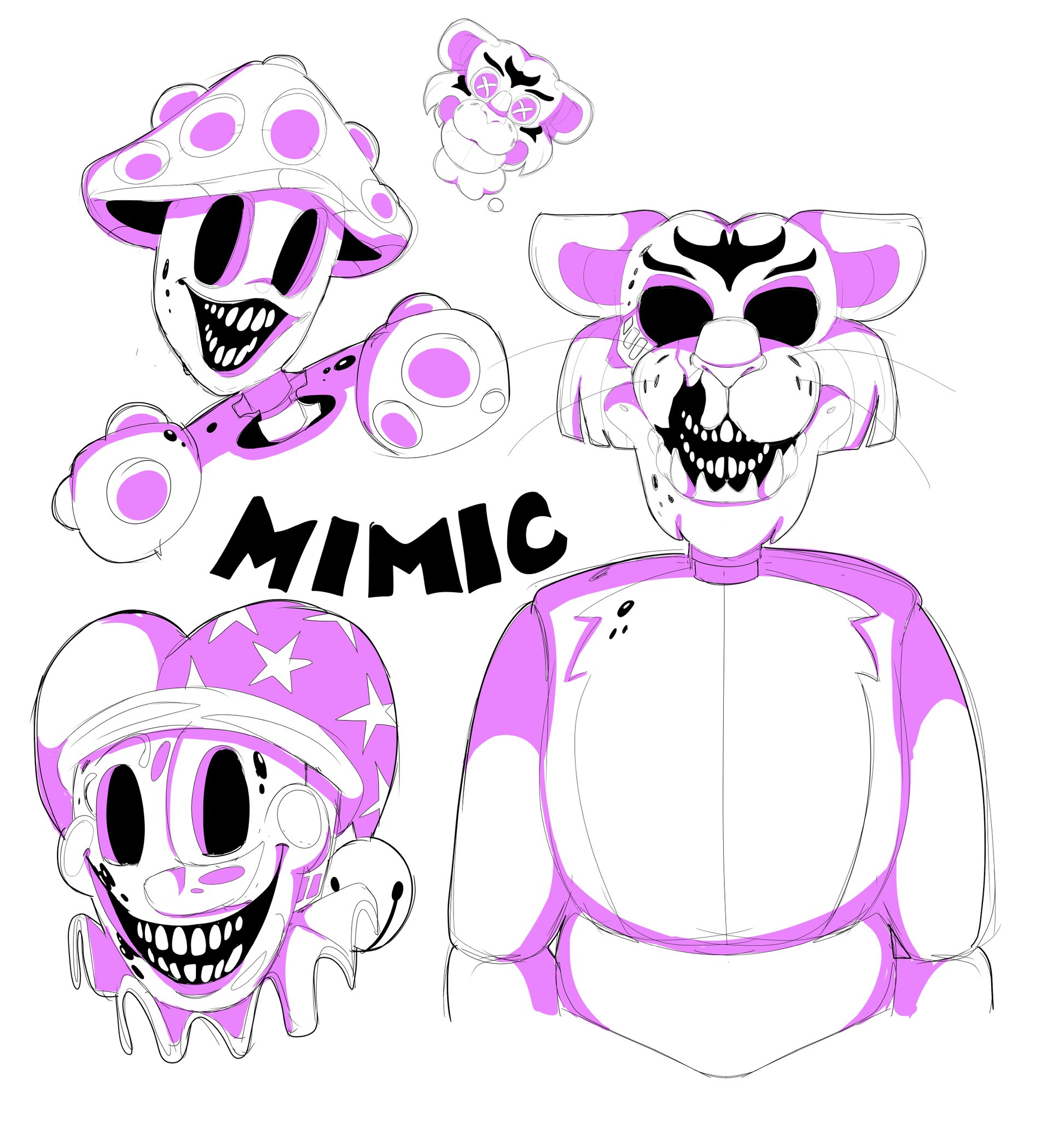 🐙 MargoGamer 🍄 on X: //SPOILERS FOR THE MIMIC// Mimic suits