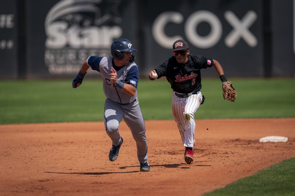 unlvbaseball's tweet photo. Back on the road this week‼️🤩

Your Rebels will travel to Omaha for a 2️⃣-game series against Creighton before heading over to the Golden State for a 3️⃣-game Mountain West series against SDSU this weekend‼️💪😤

📰: Click the link in our bio to read all about it‼️

#BEaREBEL https://t.co/Ok0TIH1jpj