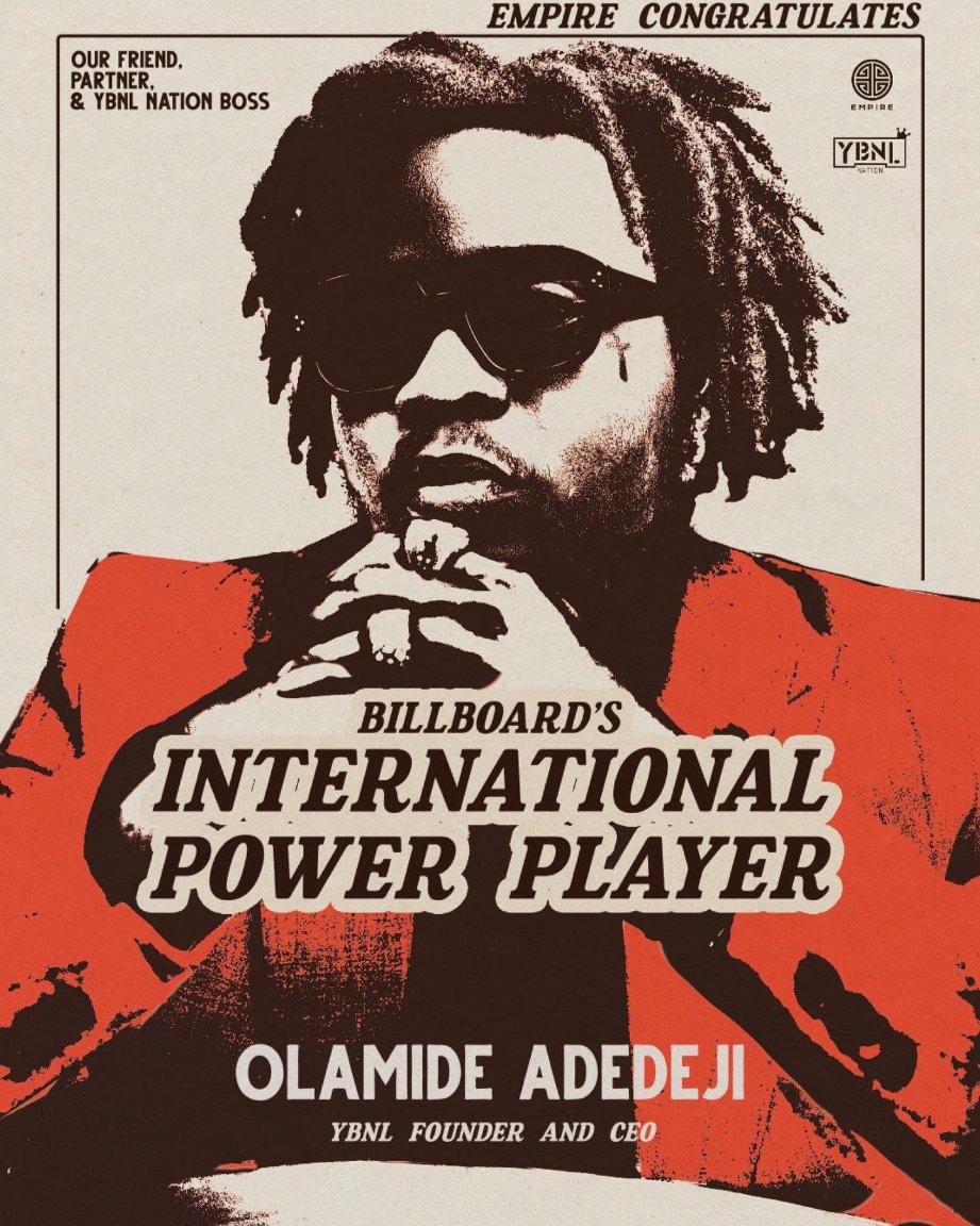 SnehQueenBee's tweet photo. Olamide featured in Billboard's International Power players list. 🙌 https://t.co/AZswRAQfiF
